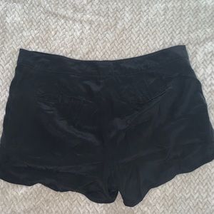 Black Bebe shorts. Size 10